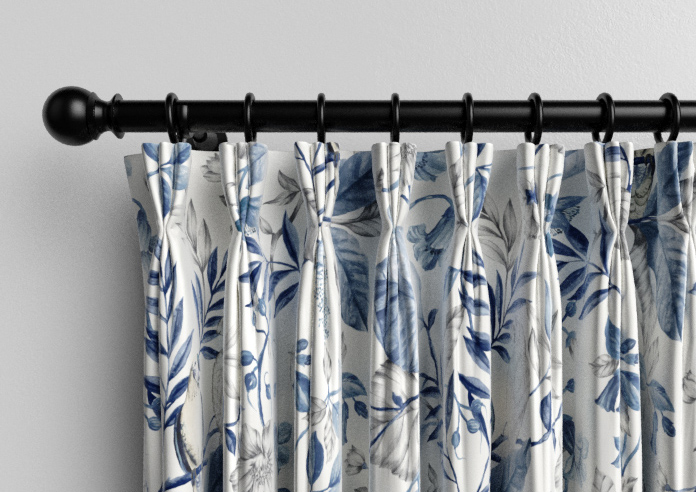 Iquitos, Indigo - Made to Measure Curtains - Image 11